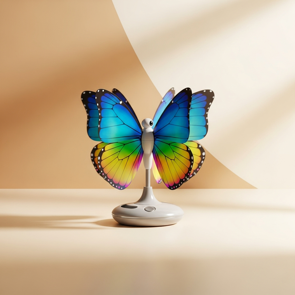 The Rotating Butterfly Chase Toy