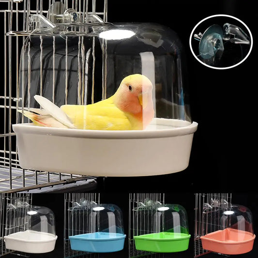 Durable Waterproof Hanging Bird Cage Bath