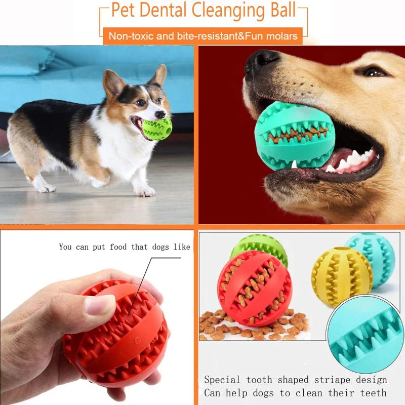 Rubber Dog Ball