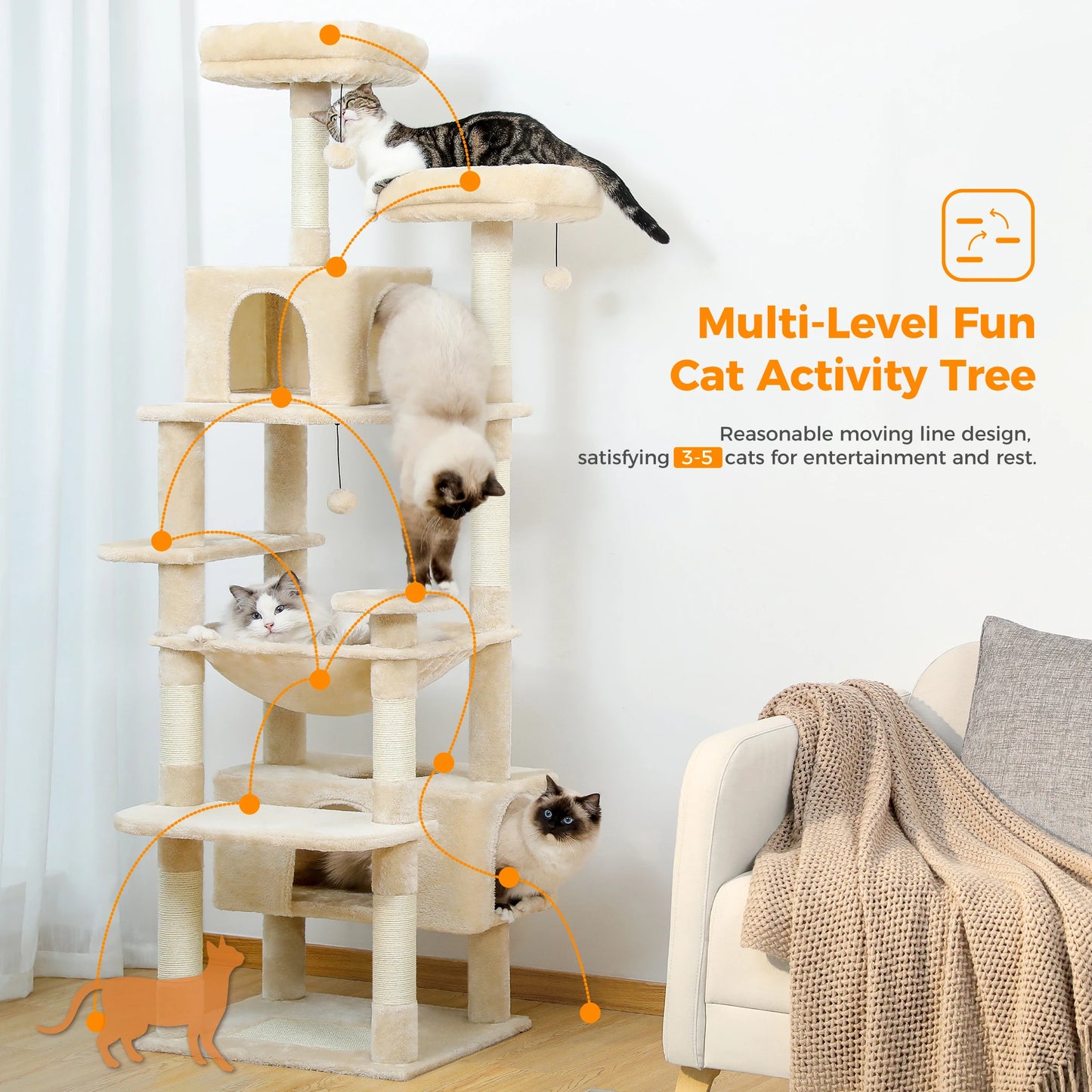 Cat Tree House