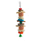 Natural Wooden Blocks Bird Chewing Toy