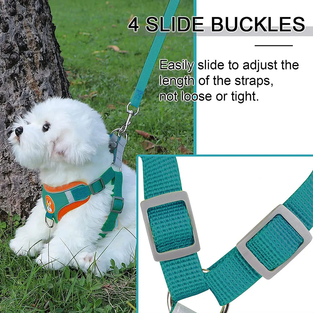 Reflective Dog Harness for Small Dogs