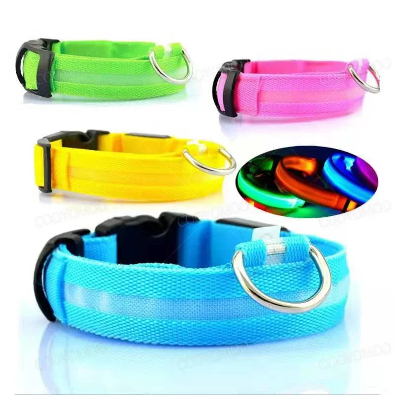 USB Charging Glowing Collar With Pendant
