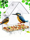 Acrylic Transparent Bird Feeder with Suction Cup