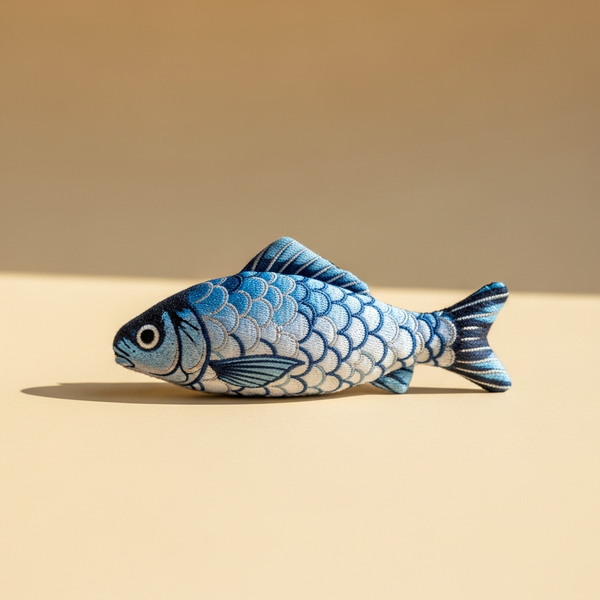The Suede Fish Chew Toy