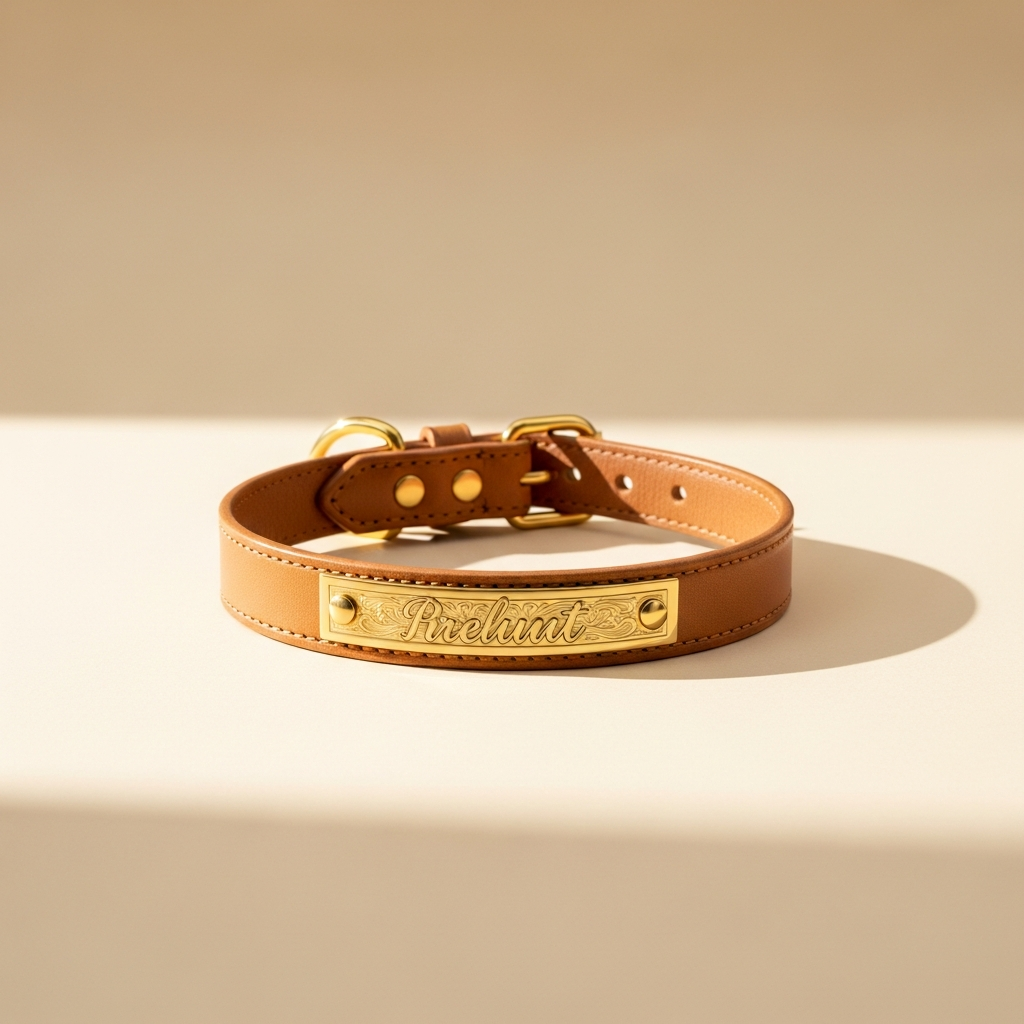 The Engraved Personalised Dog Collar