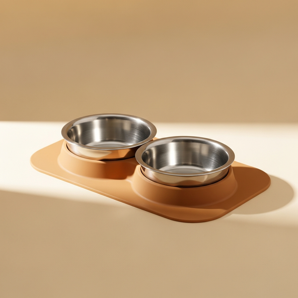 The Double Diner with Non-Skid Silicone Mat
