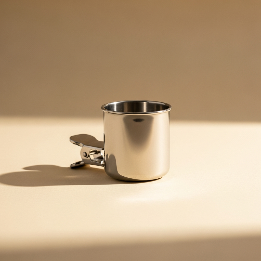 The Stainless Steel Clip-On Feeding Cup